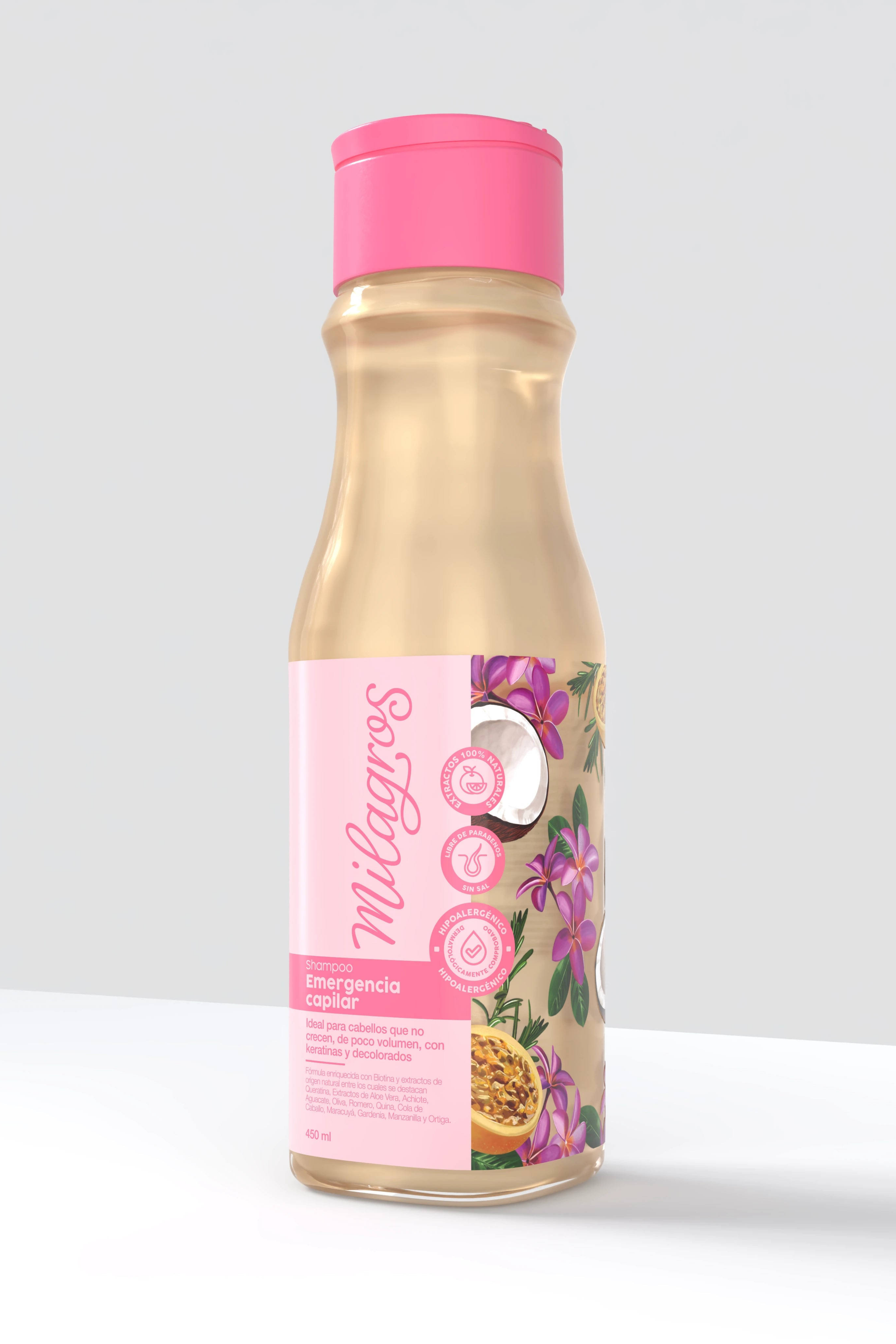 SHAMPOO EMERGENCIA CAPILAR MILAGROS