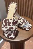 ZANDALIA FLAT VACA