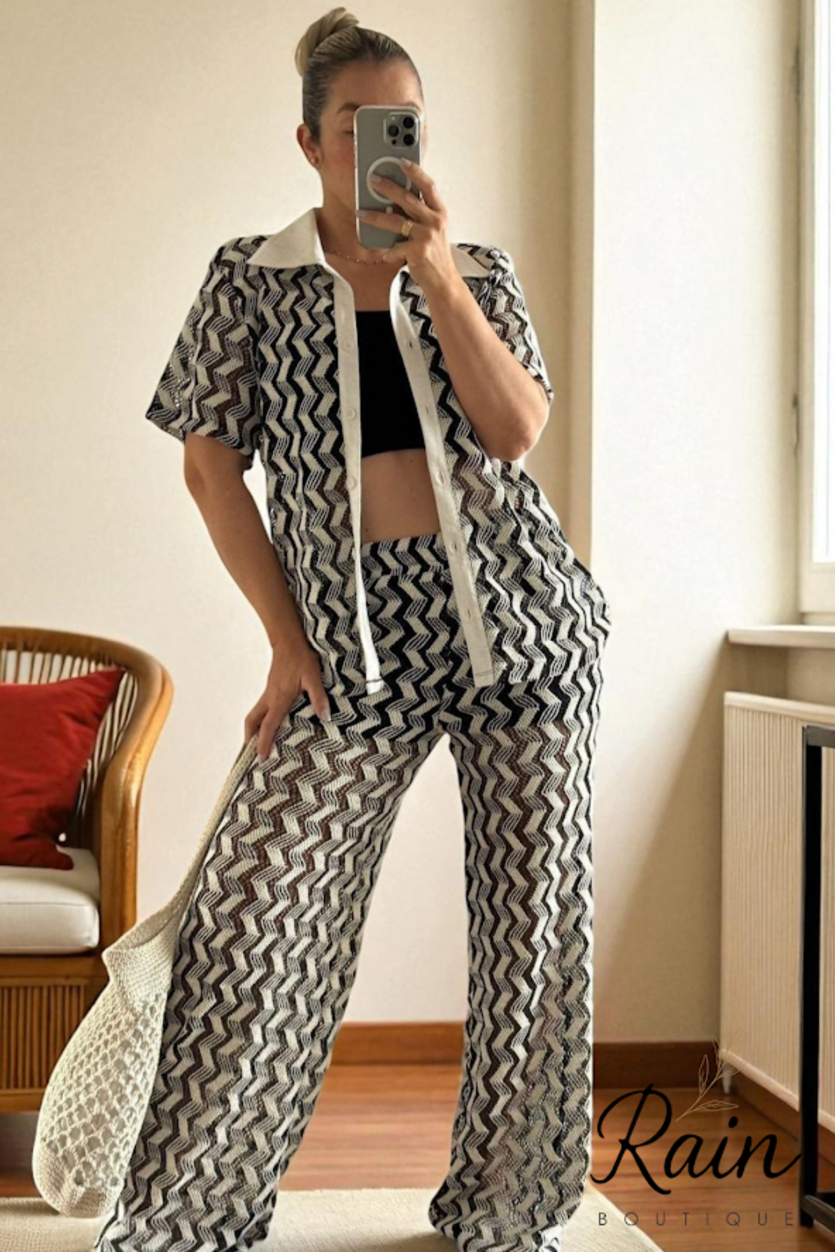 SET PANTALON FLORA